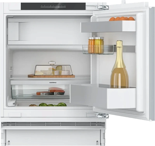 Gaggenau RT202180 — Холодильник с морозильным отделением для встраивания под столешницу, 82 × 60 см